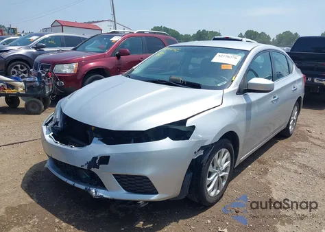 2019 Nissan Sentra Sv z USA, uszkodzony, nr VIN 3N1AB7AP1KY429873